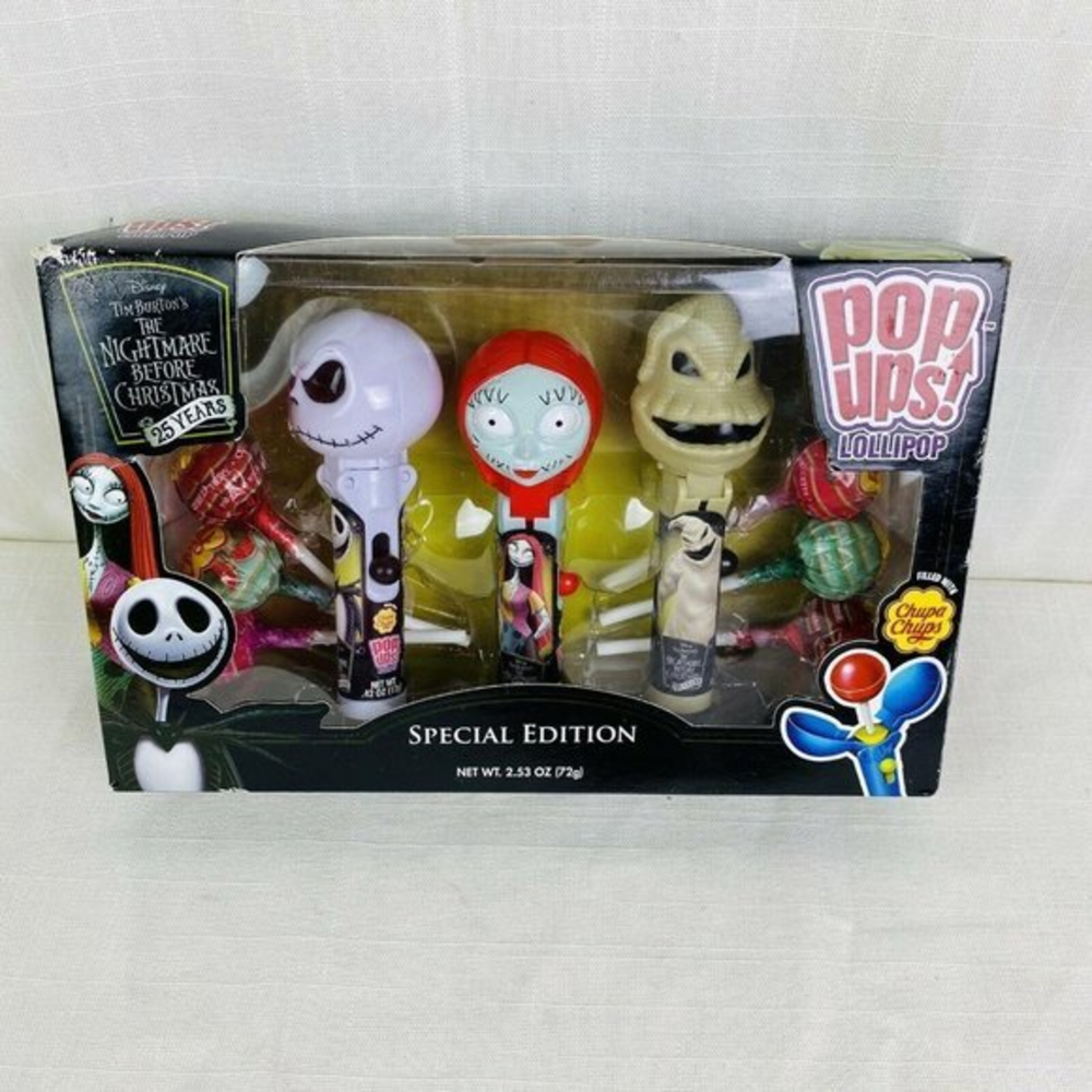 Pop-Ups Disney Nightmare Before‎ Christmas Lollipop Tim Burton Box Set Special
